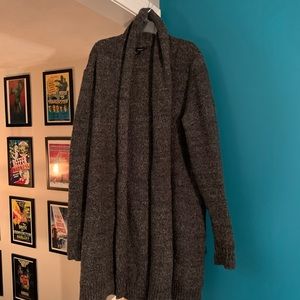 TORRID- Sz 0 - Grey Cozy Knee Length Sweater